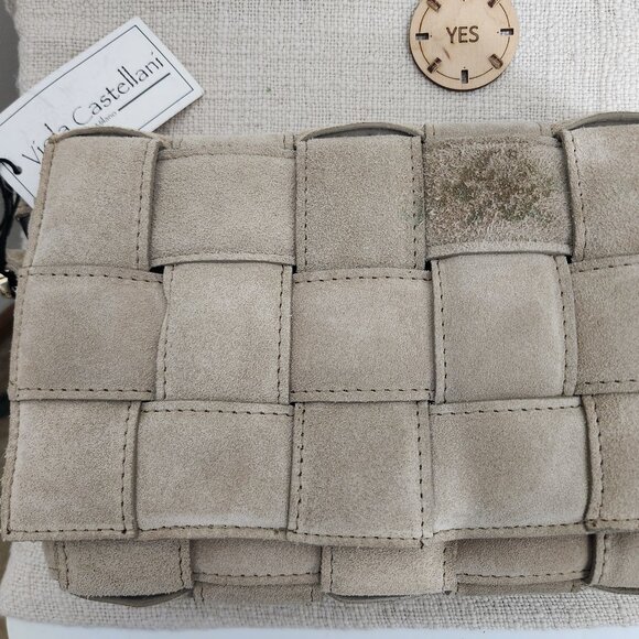 Suede Viola Castellani crossbody - Picture 2 of 8
